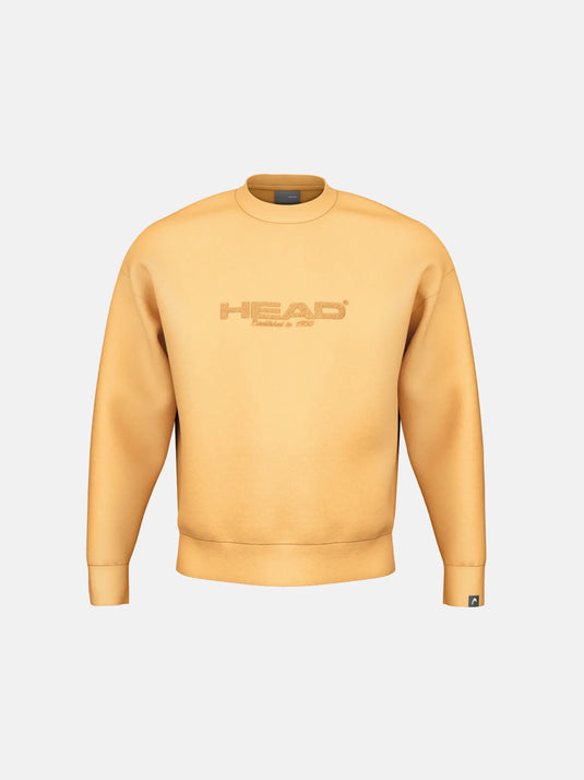 SWEATSHIRT HOMEM MULHER HEAD APRICOT