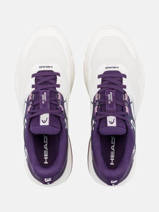 SAPATILHAS PADEL SENHORA HEAD MOTION TEAM 1.5 White / Purple Night