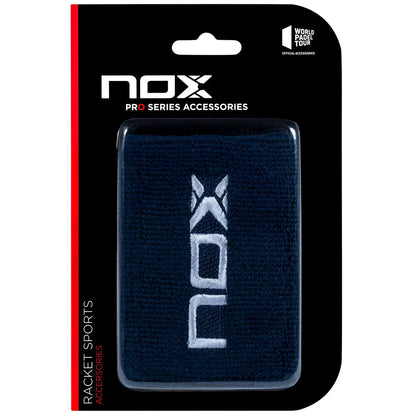 PUNHOS NOX AZUL LOGO BRANCO (2 Unidades)