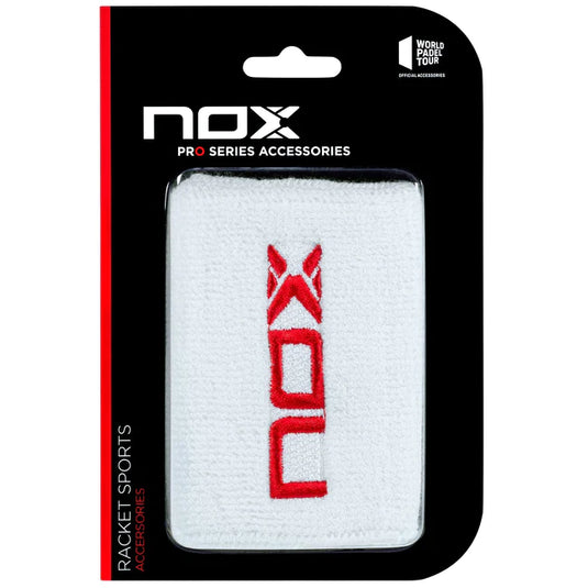 PUNHOS NOX BRANCOS E VERMELHO (2 Unidades)