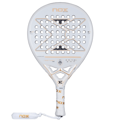 PALA DE PÁDEL NOX AT10 LUXURY GENIUS ATTACK 12K ALUM XTREM 2026 de AGUSTÍN TAPIA