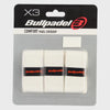 OVERGRIP BULLPADEL COMFORT BRANCO PACK 3 UNIDADES