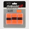 OVERGRIP BULLPADEL COMFORT LARANJA PACK 3 UNIDADES