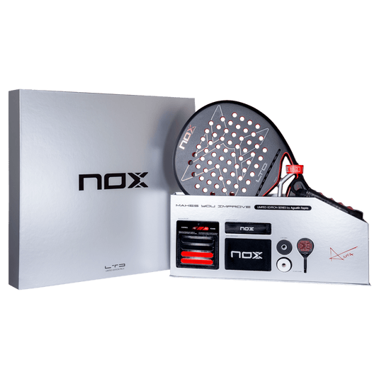 RAQUETE DE PADEL NOX PACK AT10 GENIUS 12K XTREM LIMITED EDITION 2026 by AGUSTIN TAPIA (Cópia)