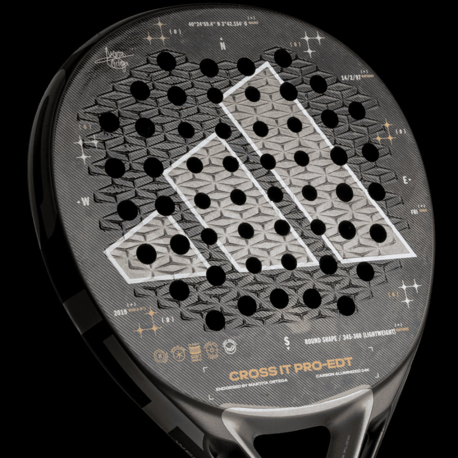 RAQUETE DE PADEL ADIDAS CROSS IT PRO EDT 2025 DE MARTITA ORTEGA