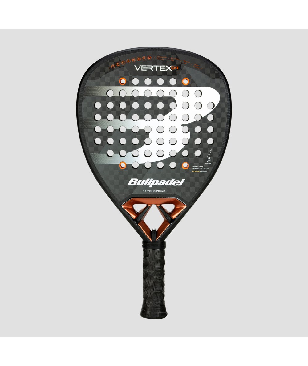 RAQUETE DE PADEL BULLPADEL VERTEX 04 25 DE JUAN TELLO