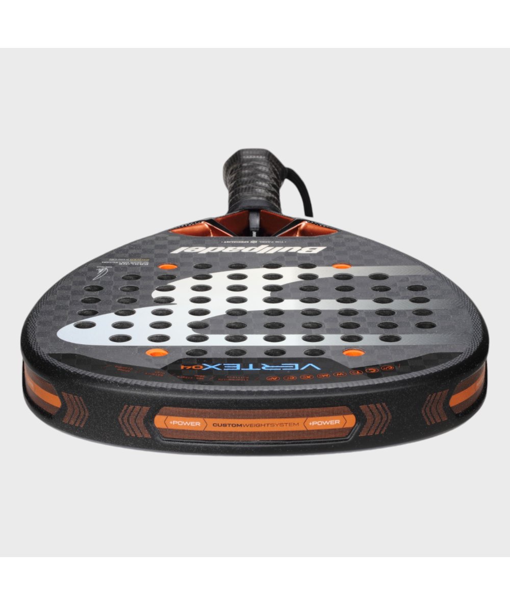 RAQUETE DE PADEL BULLPADEL VERTEX 04 25 DE JUAN TELLO