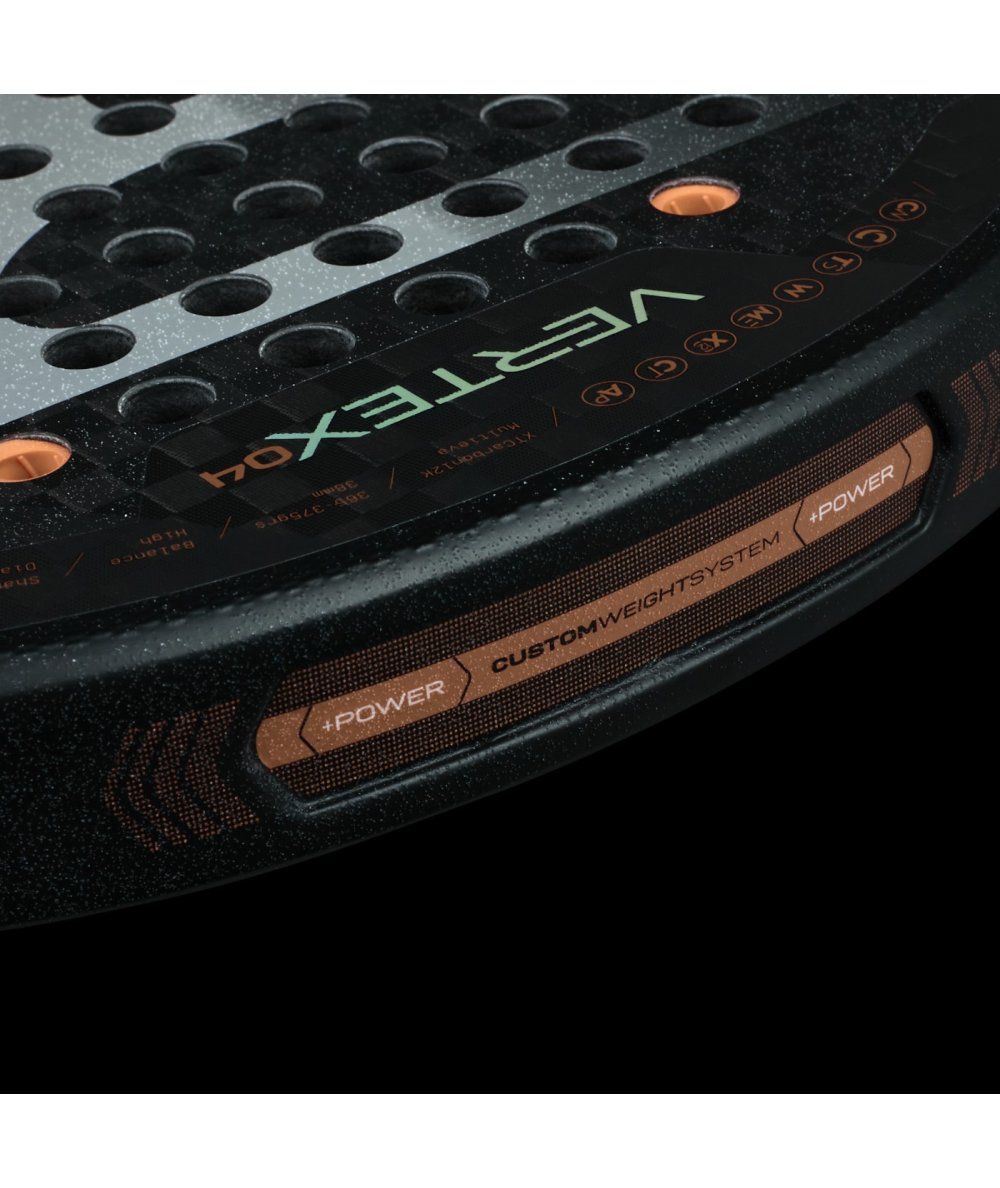 RAQUETE DE PADEL BULLPADEL VERTEX 04 25 DE JUAN TELLO