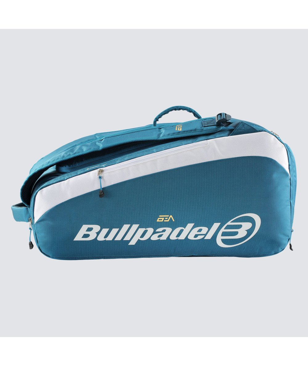 SACO DE PADEL BULLPADEL PEARL AZUL ESVERDEADO