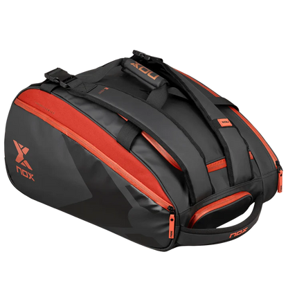 SACO DE PADEL NOX LUXURY OPEN SERIES PRETO/VERMELHO
