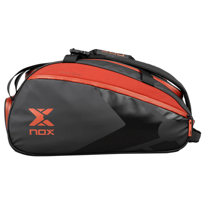 SACO DE PADEL NOX LUXURY OPEN SERIES PRETO/VERMELHO