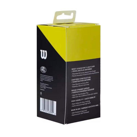 BOLAS DE PICKLEBALL WILSON TRU 32 BALL - 2 UNID