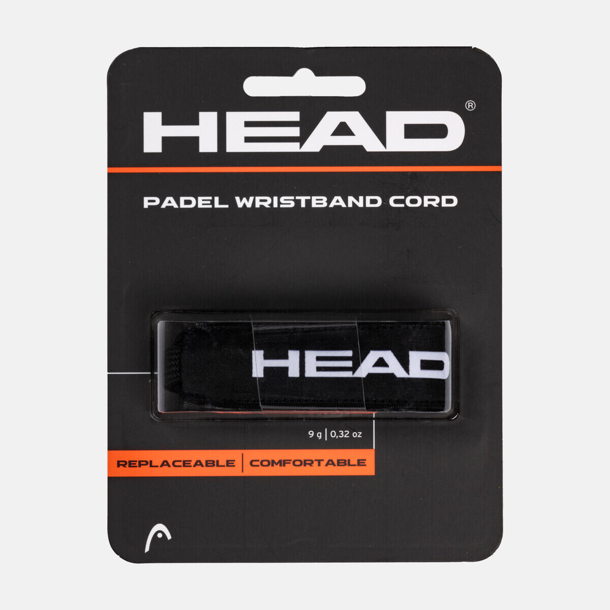 CORREIA (WRISTBAND CORD) PARA RAQUETE DE PADEL HEAD Preto