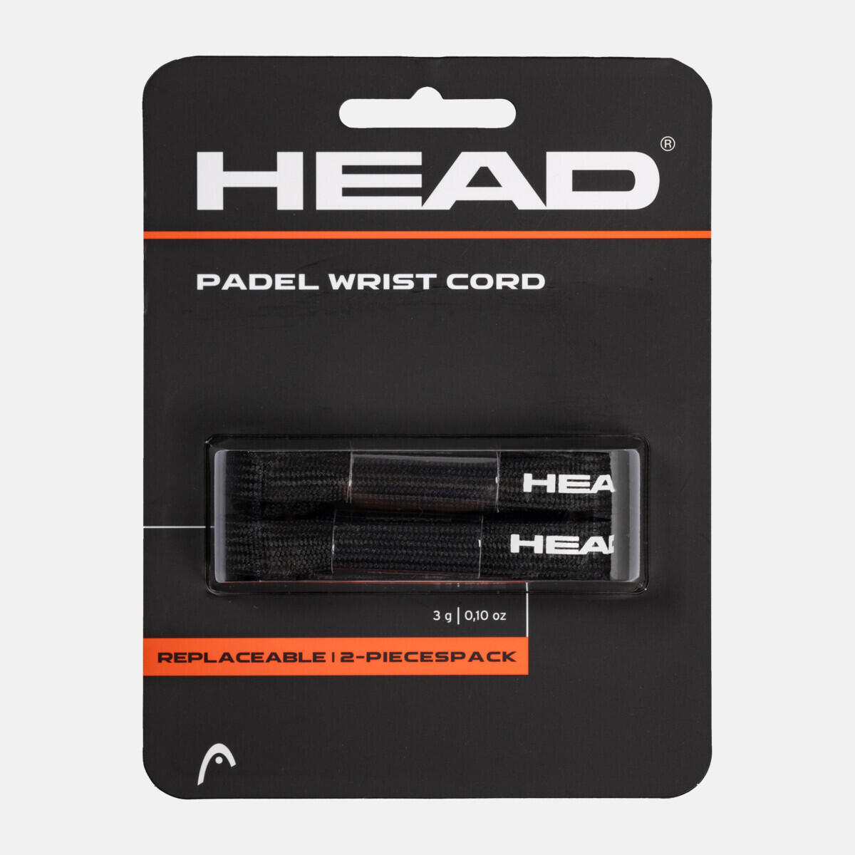 CORREIA (WRIST CORD) PARA RAQUETE DE PADEL HEAD Preto