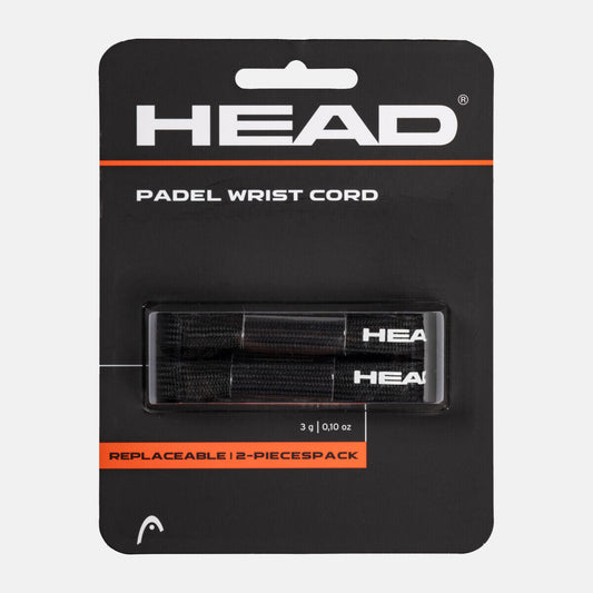 CORREIA (WRIST CORD) PARA RAQUETE DE PADEL HEAD Preto