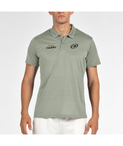 T-shirt Polo HOMEM BULLPADEL POMPIER Eucalipto Premier Padel