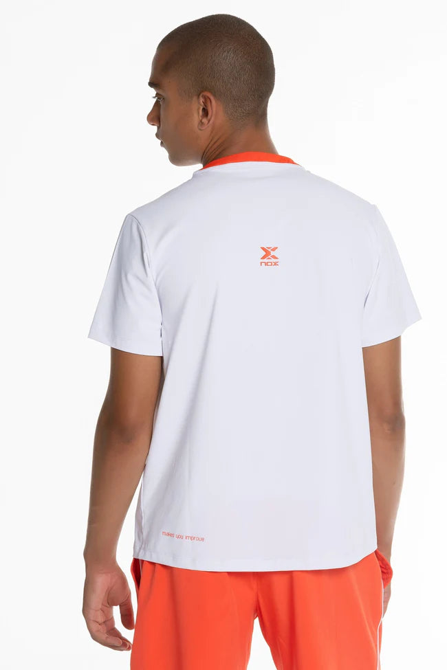 T-SHIRT HOMEM NOX TEAM BRANCO