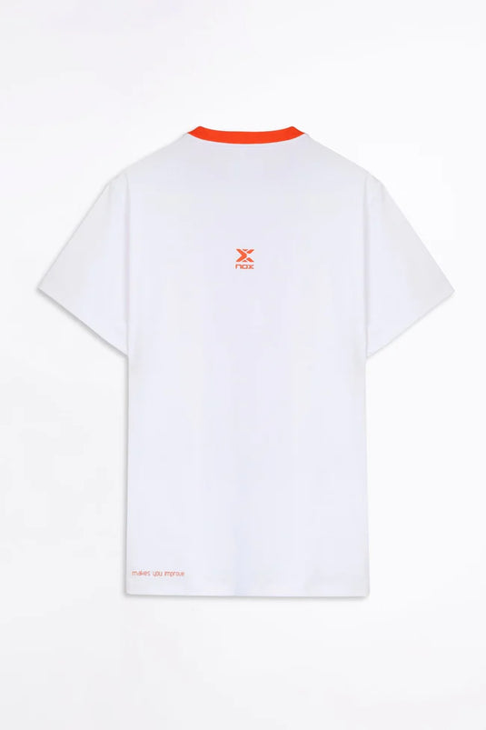 T-SHIRT HOMEM NOX TEAM BRANCO