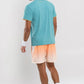 T-SHIRT POLO HOMEM NOX PRO TURQUESA