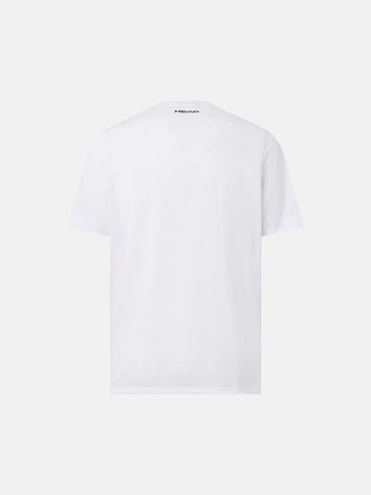 T-SHIRT HOMEM HEAD PRO WHITE/PRINT PERF