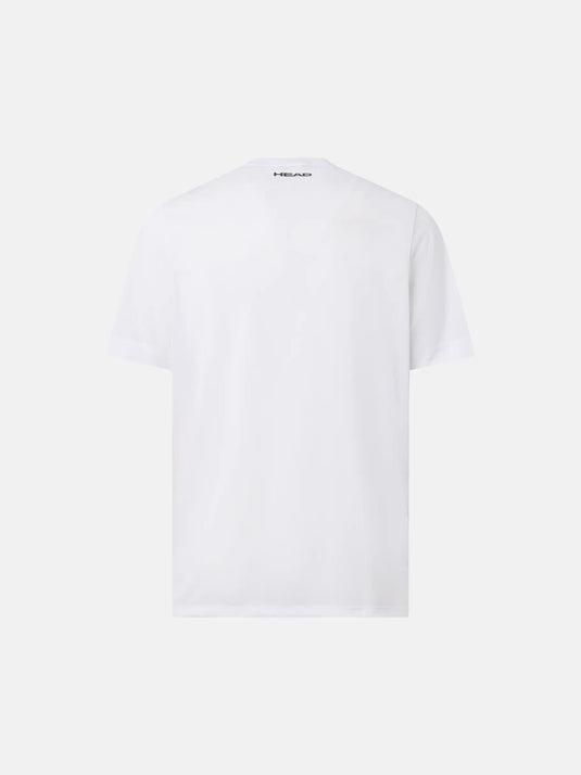 T-SHIRT HOMEM HEAD PRO WHITE/PRINT PERF