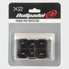 PROTETOR PARA RAQUETE DE PADEL FRAME PRO BULLPADEL PRETO (2X)