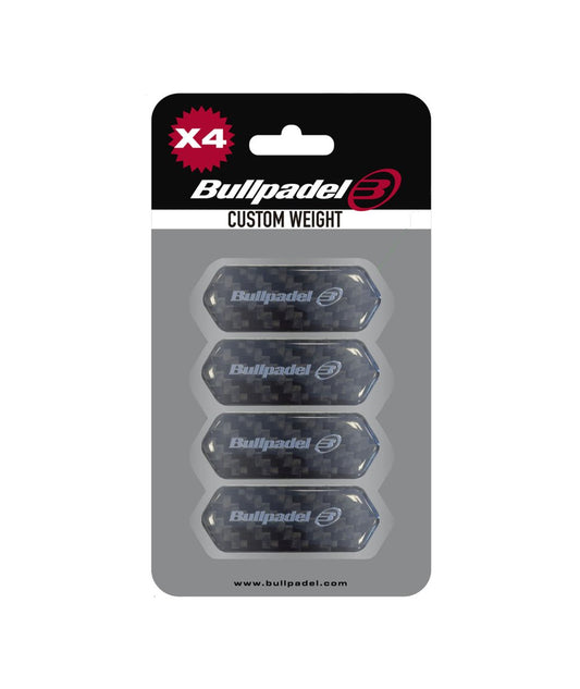 PESOS PARA RAQUETES DE PADEL BULLPADEL CUSTOM WEIGHT x4