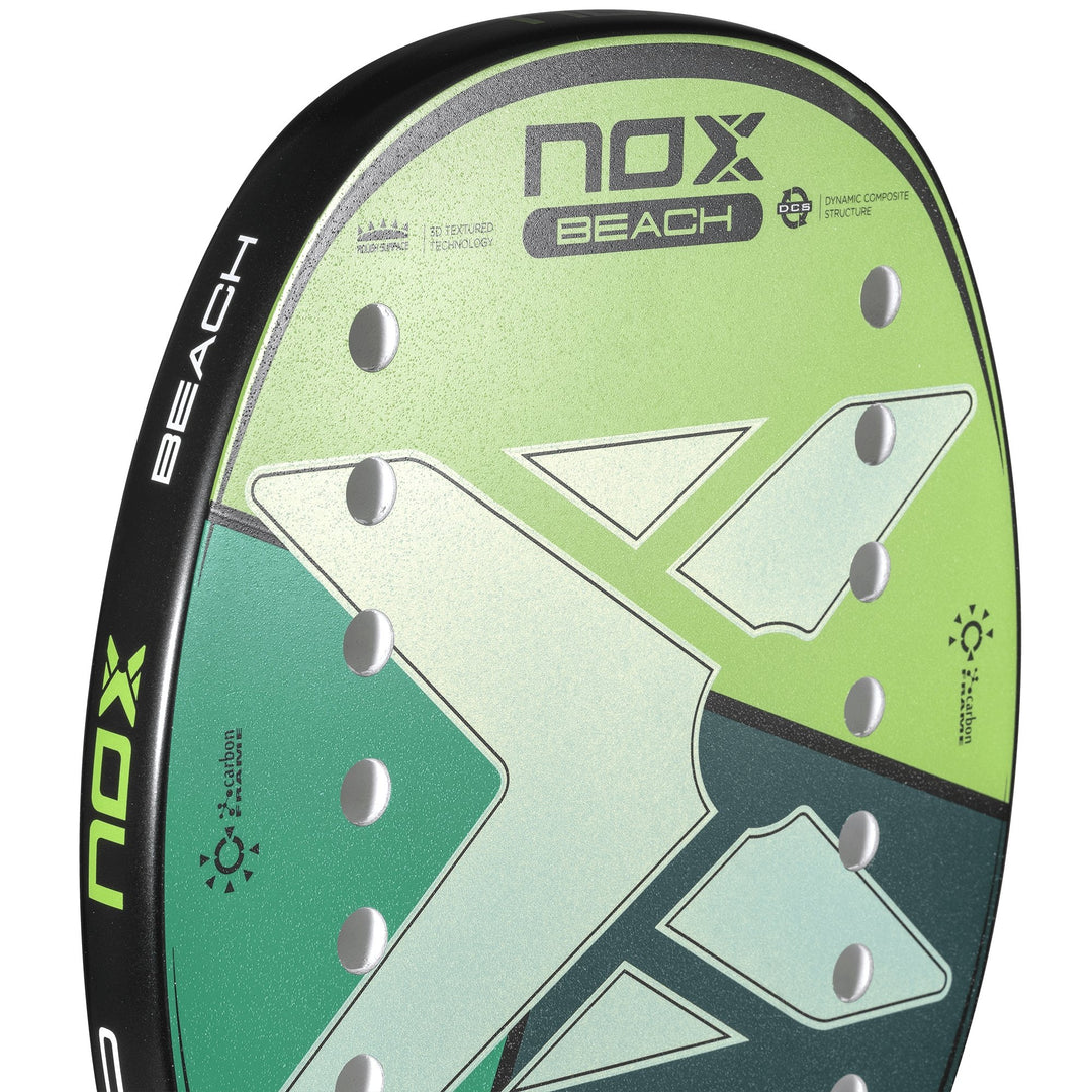 RAQUETE DE BEACH TENNIS NOX SAND GREEN