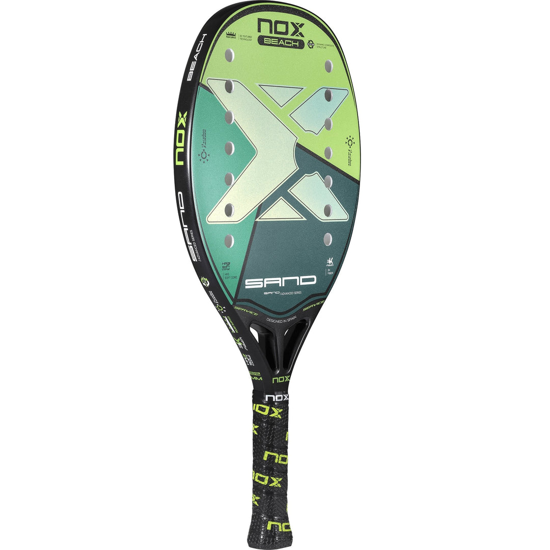 RAQUETE DE BEACH TENNIS NOX SAND GREEN