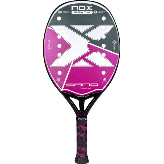 RAQUETE DE BEACH TENNIS NOX SAND PINK