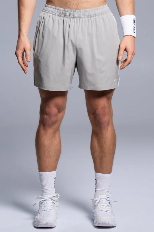 CALÇÃO HOMEM NOX TEAM CINZENTO