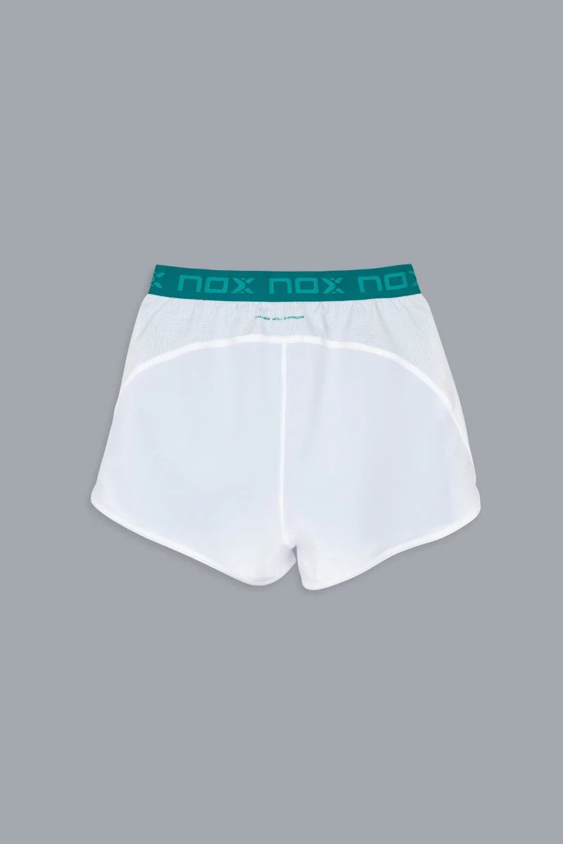 CALÇÃO MULHER NOX PRO White / Ivy Green