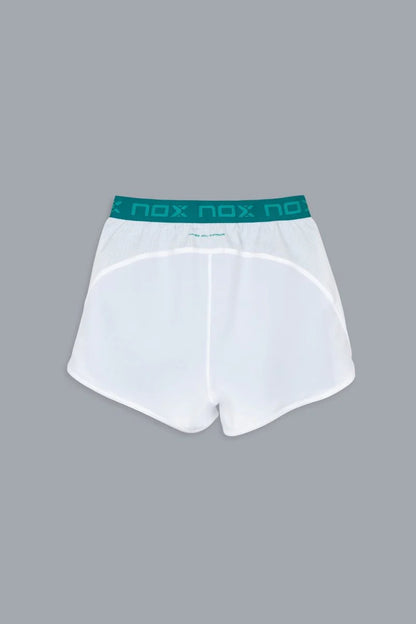 CALÇÃO MULHER NOX PRO White / Ivy Green