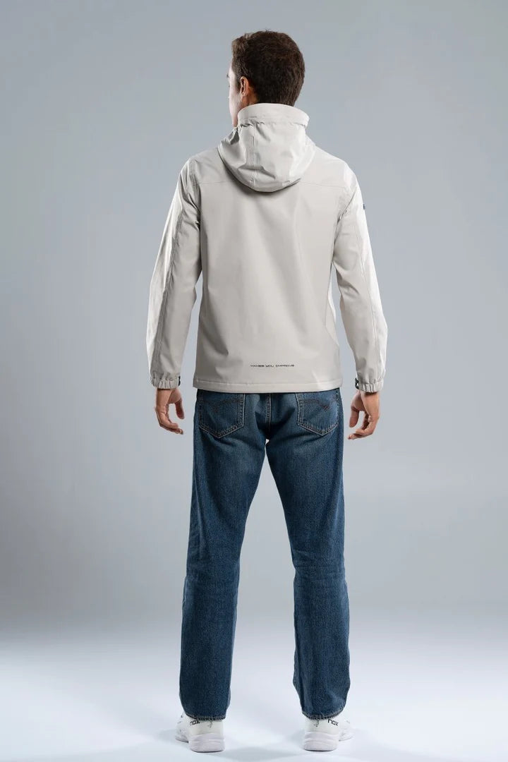 CASACO HOMEM NOX SOFTSHELL CINZA