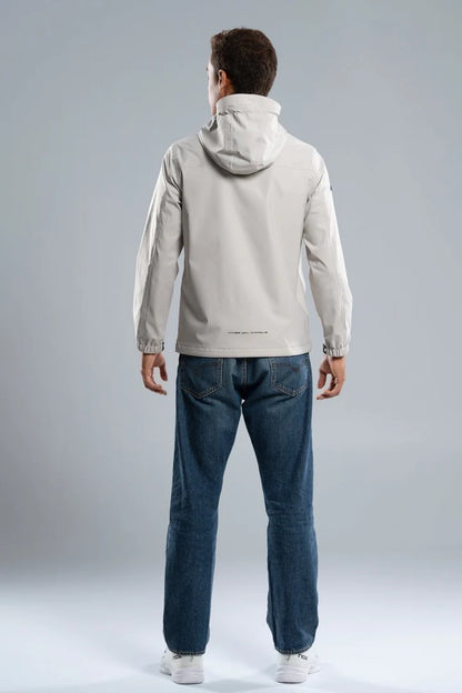 CASACO HOMEM NOX SOFTSHELL CINZA