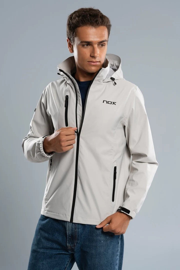 CASACO HOMEM NOX SOFTSHELL CINZA