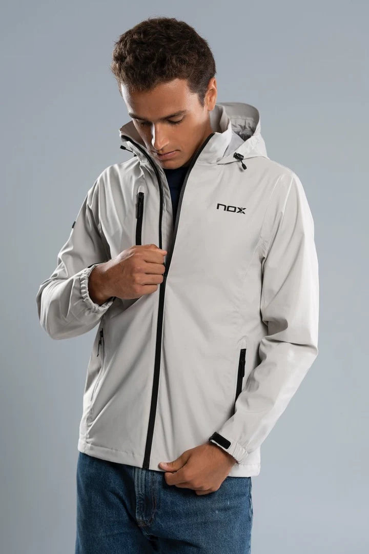 CASACO HOMEM NOX SOFTSHELL CINZA