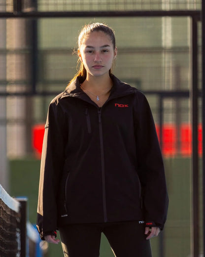 CASACO MULHER NOX SOFTSHELL PRETO