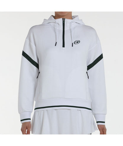 SWEATSHIRT MULHER BULLPADEL LESA BRANCO