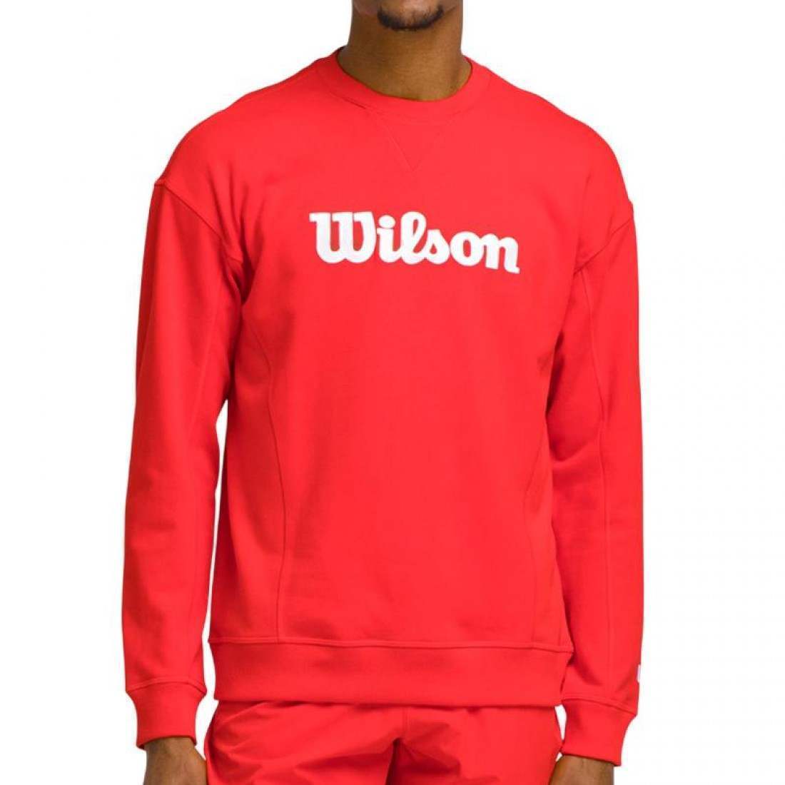 SWEATSHIRT HOMEM WILSON M TEAMS CREWNECK INFRARED SCRIPT