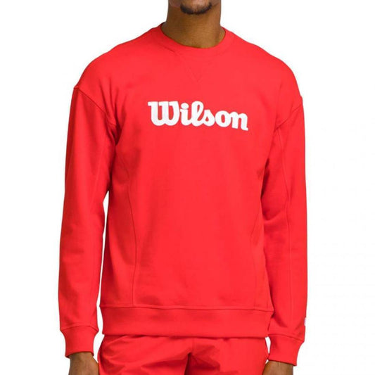 SWEATSHIRT HOMEM WILSON M TEAMS CREWNECK INFRARED SCRIPT