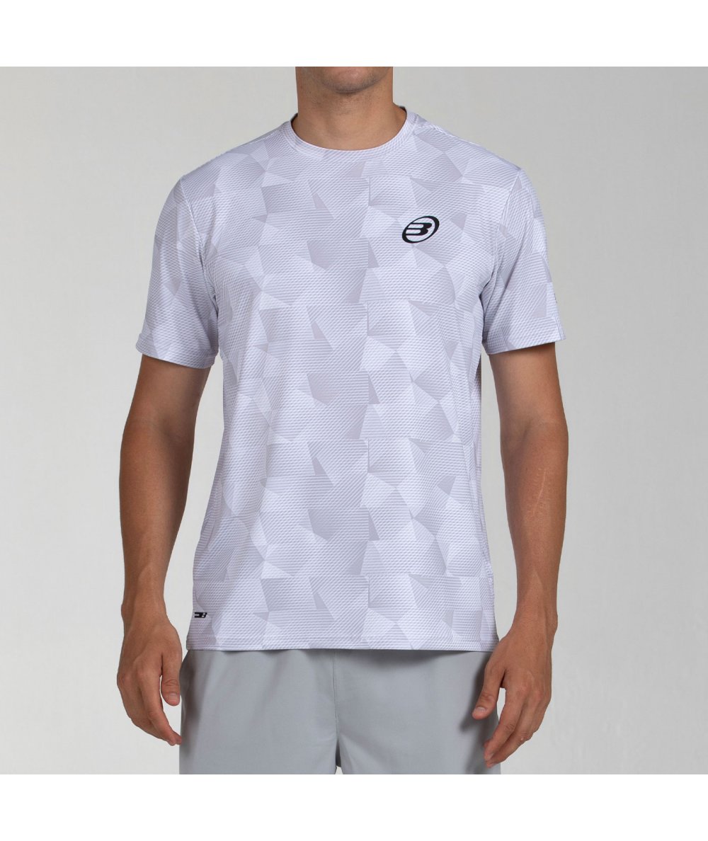 T-SHIRT HOMEM BULLPADEL MACONDO BRANCO