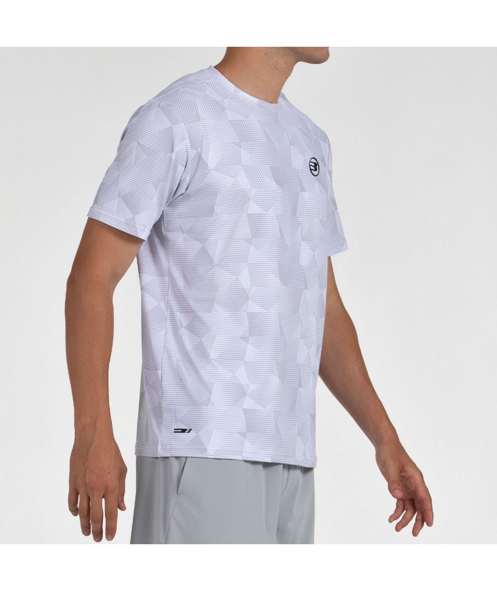 T-SHIRT HOMEM BULLPADEL MACONDO BRANCO