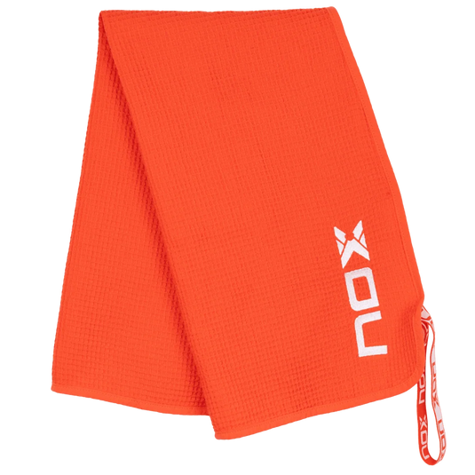 TOALHA PADEL NOX VERMELHO/BRANC0 50x90cm