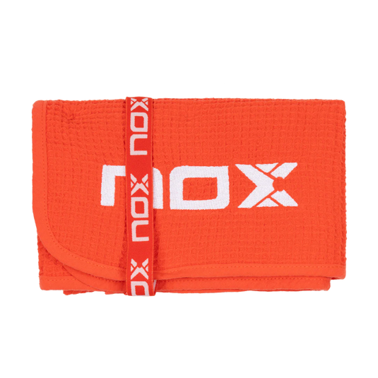 TOALHA PADEL NOX VERMELHO/BRANC0 50x90cm