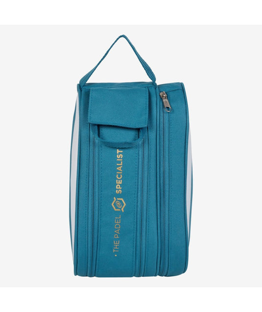 NECESSAIRE DE PADEL BULLPADEL PEARL AZUL ESVERDEADO de BEA GONZÁLEZ