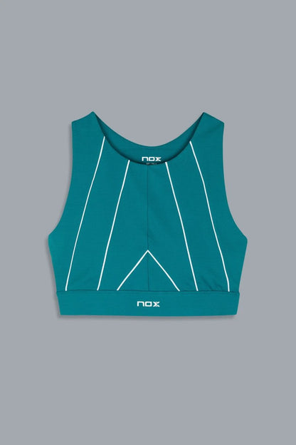 TOP MULHER NOX PRO CURTO IVY GREEN