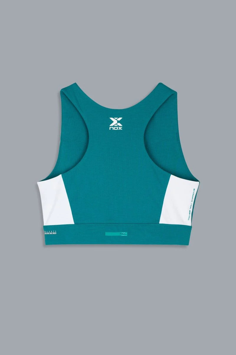 TOP MULHER NOX PRO CURTO IVY GREEN