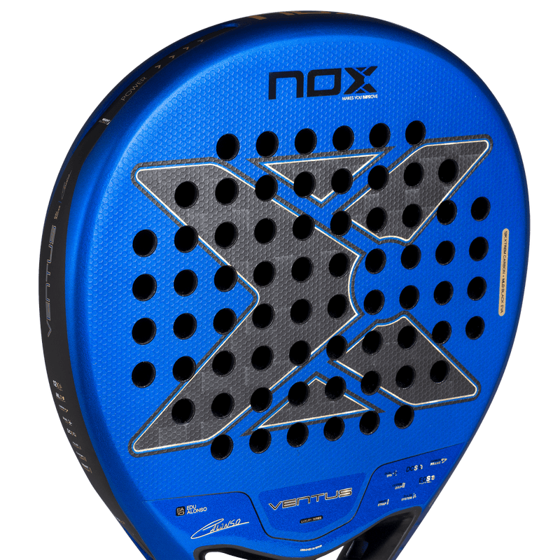 Abrir imagem na galeria, RAQUETE DE PADEL NOX VENTUS HYBRID 12K XTREM 2027 by EDU ALONSO - PRÉ-VENDA
