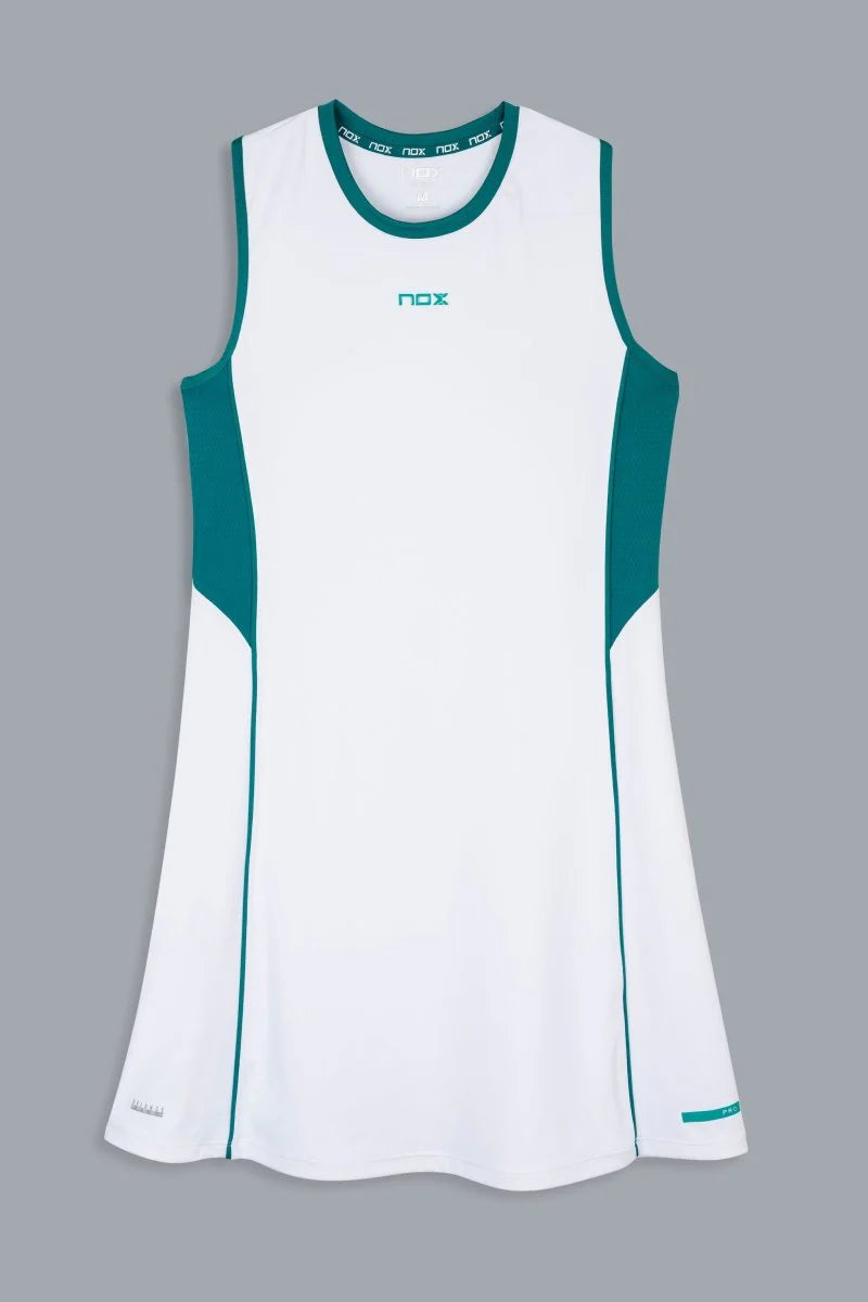 VESTIDO MULHER NOX PRO WHITE / IVY GREEN